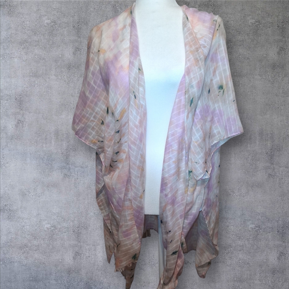 Pastel Kimono Cardigan Wrap